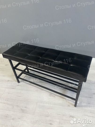 Обувница в стиле Лофт Экокожа