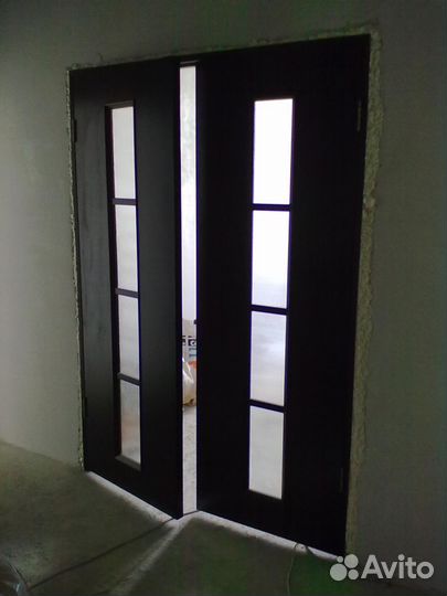 Установка межкомнатных дверей