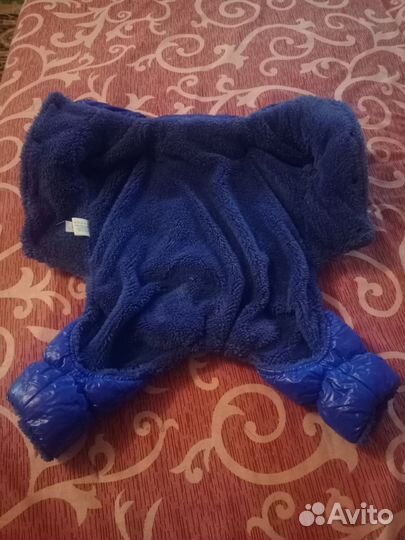 Зимний комбинезон для маленькой собаки