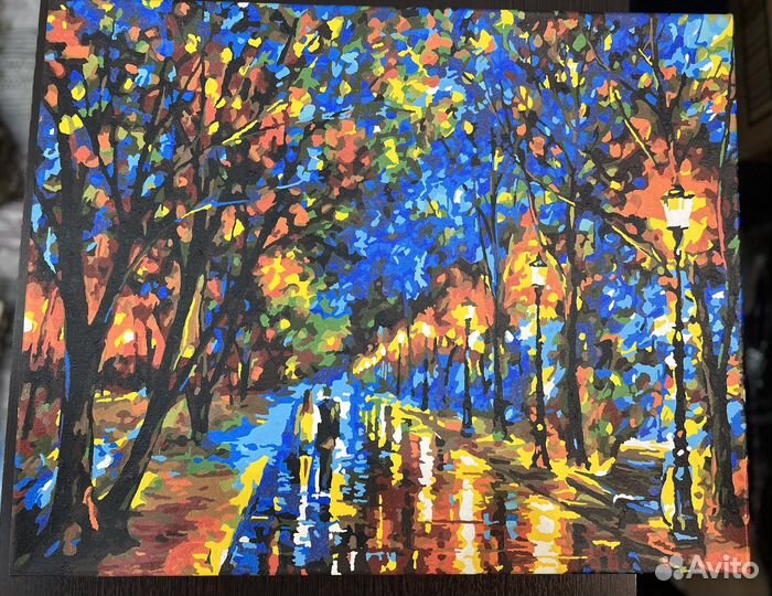 Картина акрилом на холсте