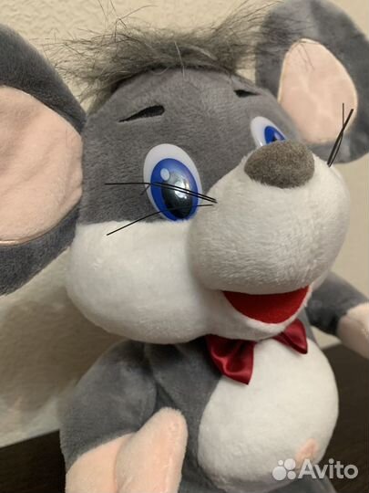 Мягкая игрушка мышка - интерактивная
