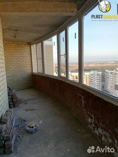 Пластиковые окна Rehau, остекление балконов