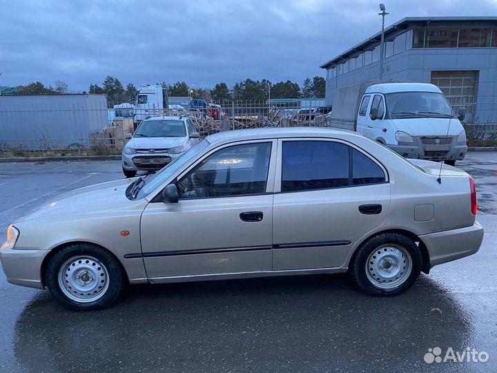 Hyundai Accent 1.5 AT, 2005, 303 000 км