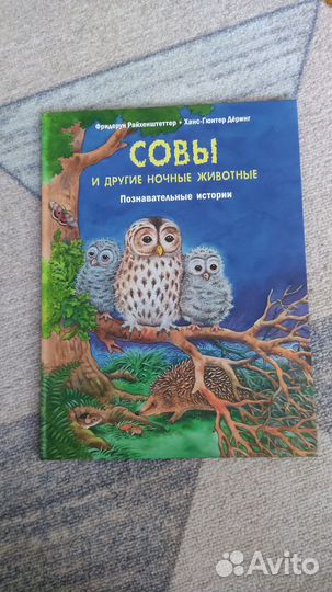 Книга Райхенштеттер Совы Познавательные истории