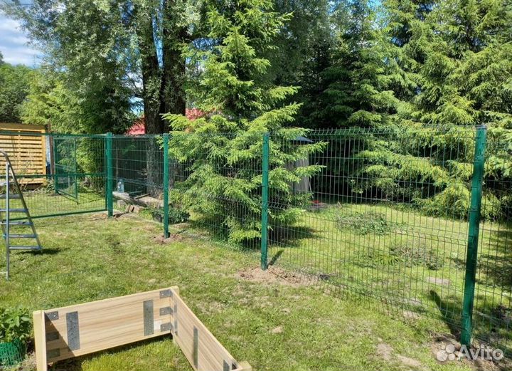 Забор из 3D сетки замер бесплатно под ключ