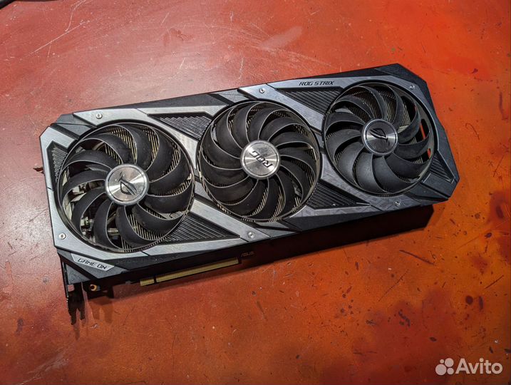 Видеокарта Asus rog strix rtx 3080 10gb