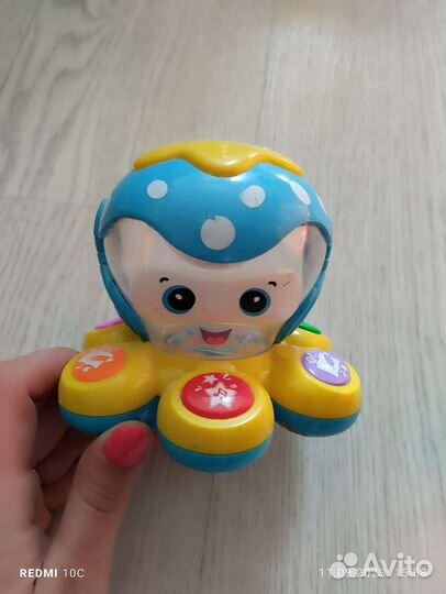 Музыкальная игрушка Осьминог