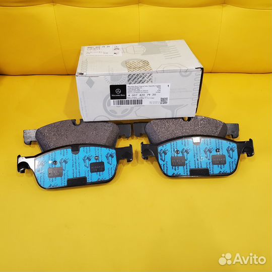 Тормозные колодки mercedes W166 новые