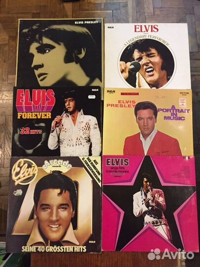 Elvis,Beatles,AC/DC и другой винил