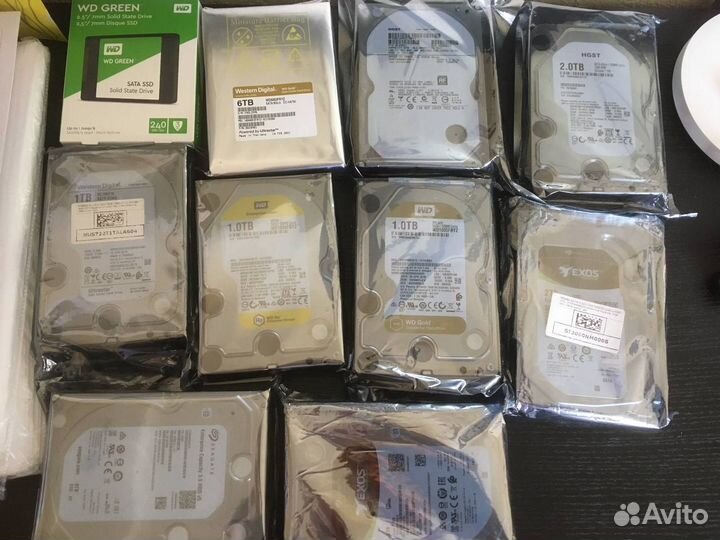 Жесткие диски WD,hgst,Seagate