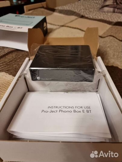 Фонокорректор Pro-Ject Phono Box E BT