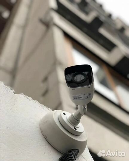 Установка камер видеонаблюдения Гарантия 2года