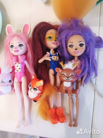 3 куколки enchantimals