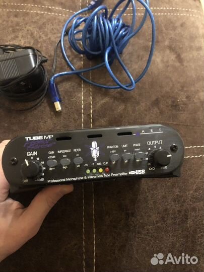 Ламповый предусилитель ART tube MP Project series