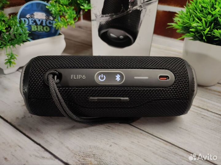 Колонка JBL Flip 6 GG Black Original (Гарантия)