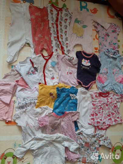 Детские вещи пакетом на девочку 62 68