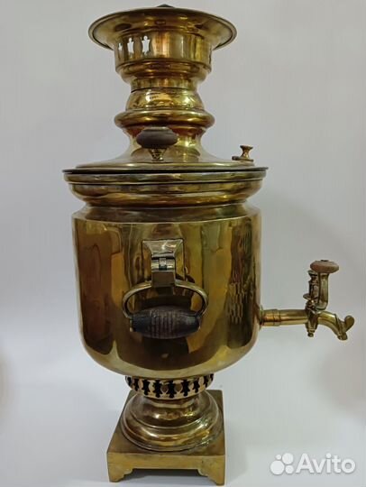 Самовар угольный, после полной реставрации