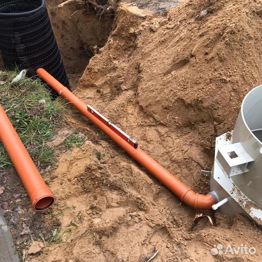 Монтаж автономной канализации