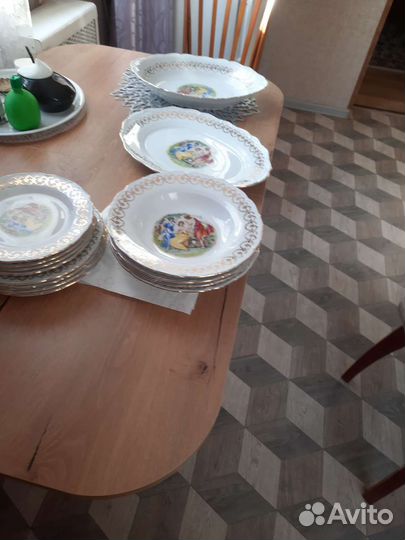 Чешская посуда 14 предметов