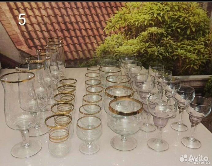 Фужеры, бокалы