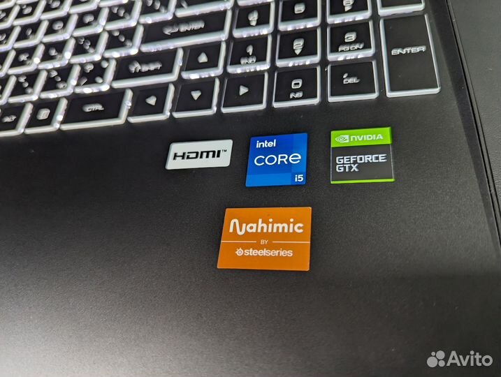 Игровой ноутбук intel i5 11260h /GTX 1650 /16gb 32