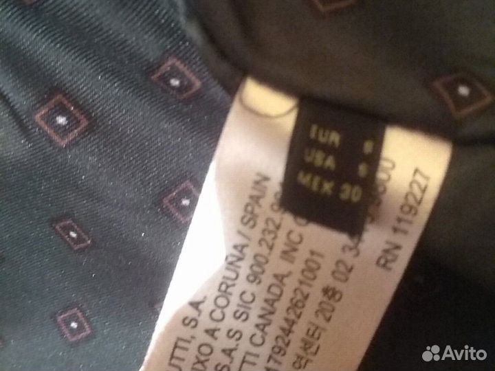 Кожанная косуха Massimo Dutti