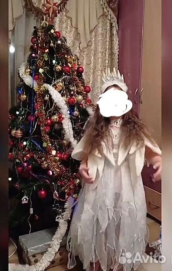 Костюм метелицы, снежная королева, зима, вьюга