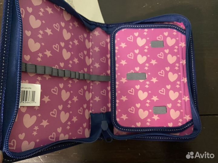 Пенал школьный Teddy bear для девочки Мишка Тедди