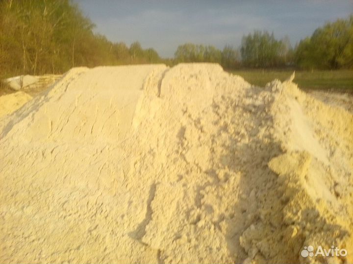 Щебень и песок