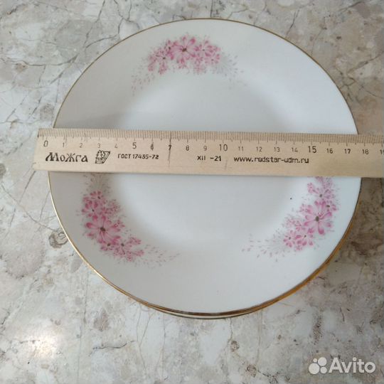 Тарелки для второго 6 штук посуда