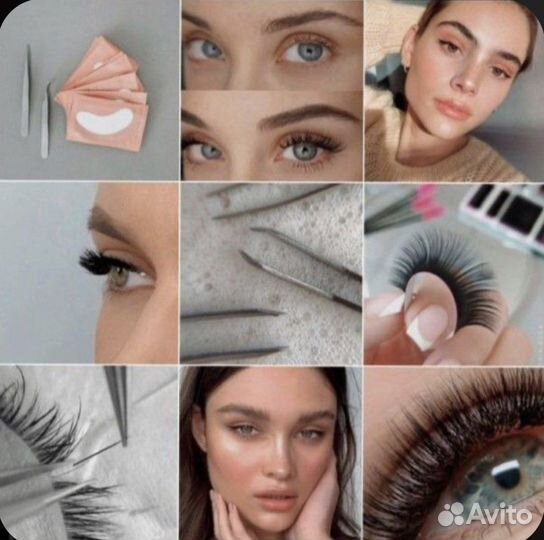 Наращивание ресниц 4д, 5д, 6д
