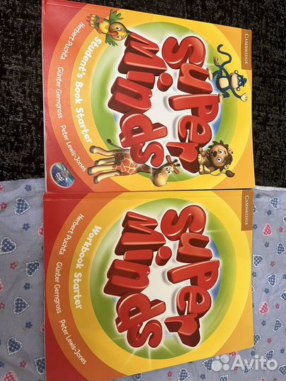 Учебник и рабочая тетрадь super minds