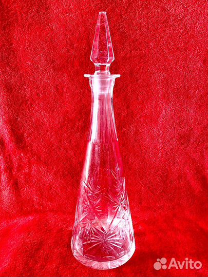 Штоф графин хрустальный СССР