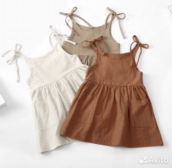 Платье хлопок для девочки 100 110 120