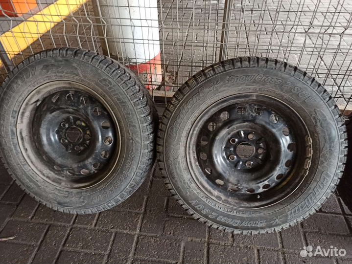 Колеса в сборе r16 зимние