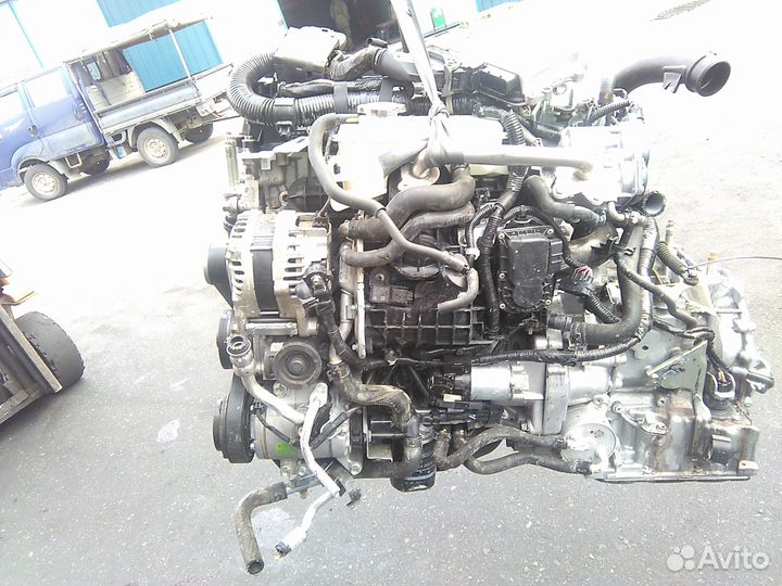 Двигатель двс с навесным mazda demio dj5as S5-dpts