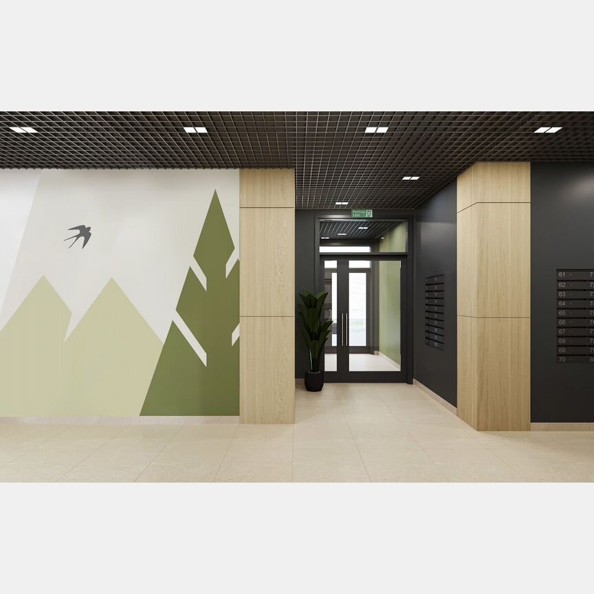 1-к. квартира, 49,4 м², 4/10 эт.
