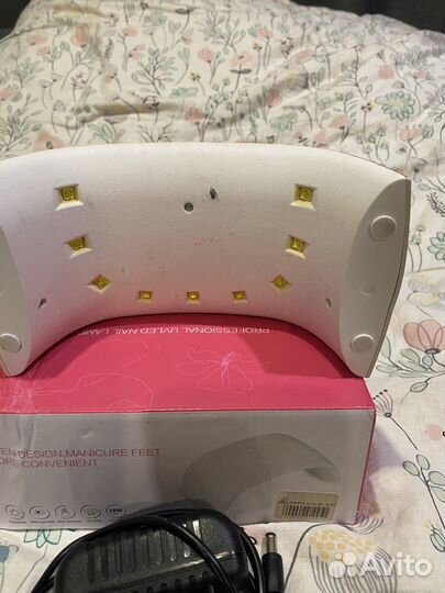 Уф лампа для ногтей бу