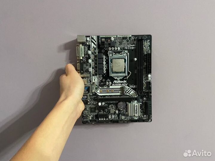 Комплект I5 7400 + B250M HDV