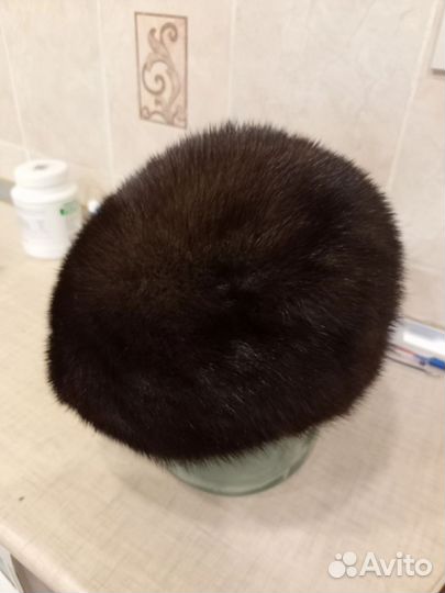Берет норковый