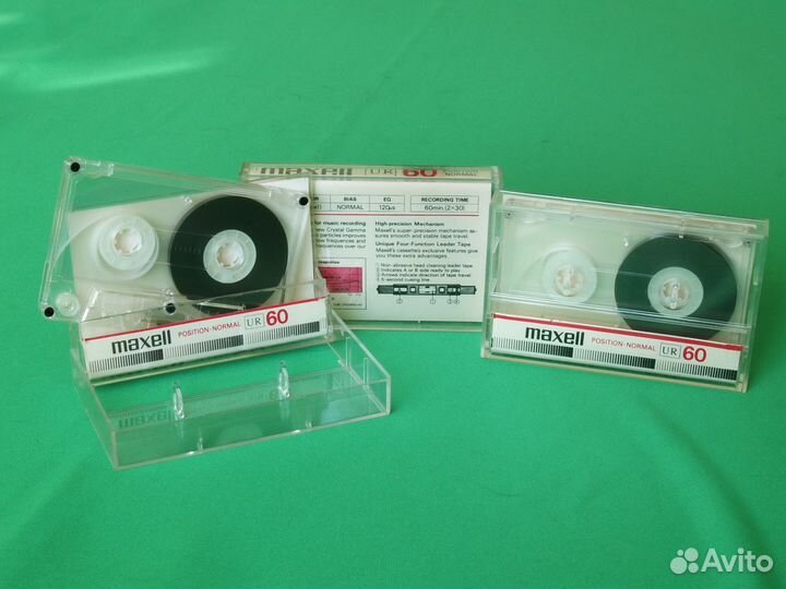 Компактные аудио кассеты Maxell UR 60