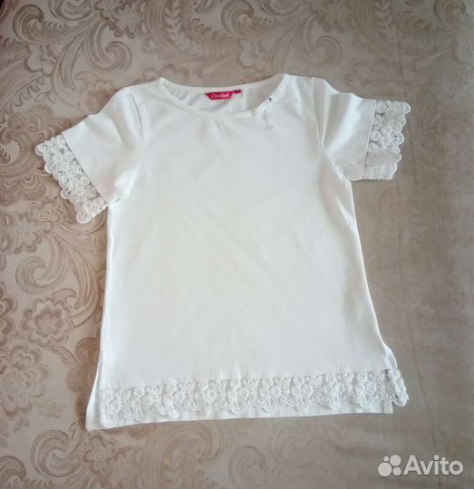 Блузка белая р. 146