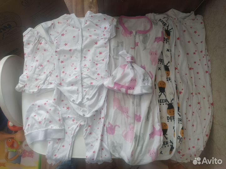 Детские вещи от 0 до 3 мес