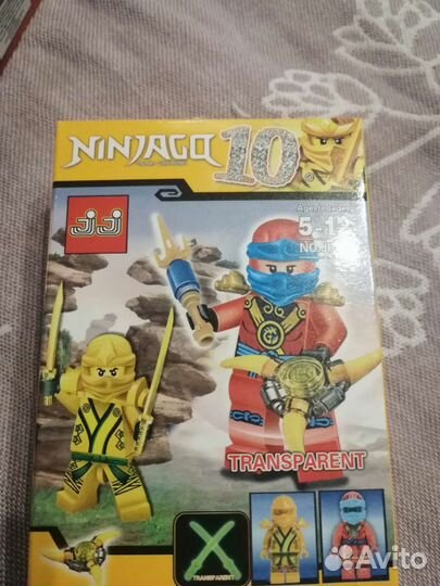 Наборы ninjago минифигурки