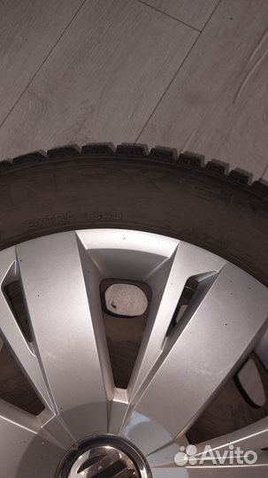 Продам колеса в сборе р 16 на volkswagen зимние