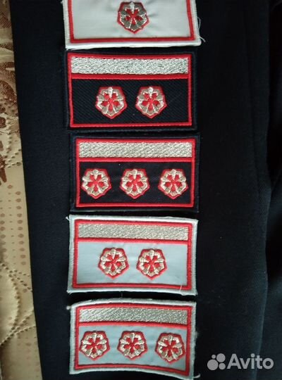 Парадная форма ржд (старые погоны)