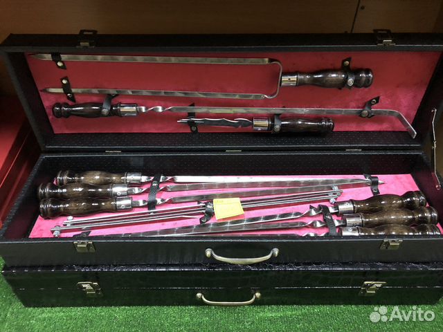 Шашлычный набор. Кизляр. Ручная работа