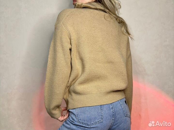 Свитер кофта джемпер теплый вязанный