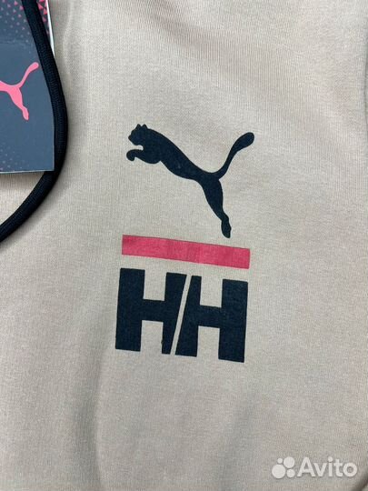 Худи толстовка Puma HH бежевая