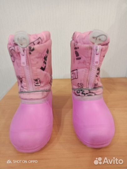 Сапоги на девочку